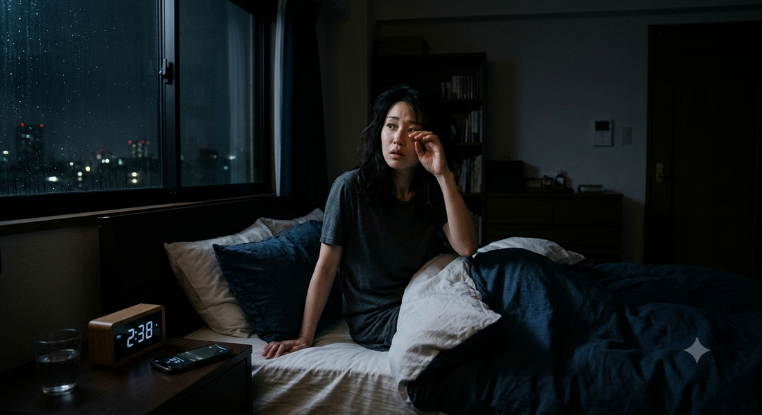 夜中にふと目が覚めてしまう日、ありませんか？