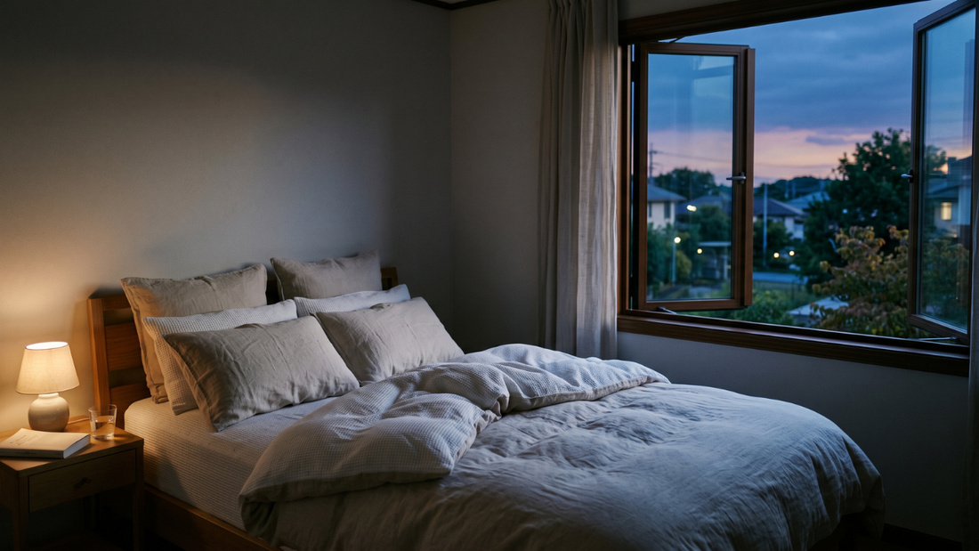 夏の終わり。たまった疲れは、しっかり眠ってリセットを。